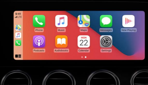 建始apple维修网点分享如何将iPhone连接到CarPlay 